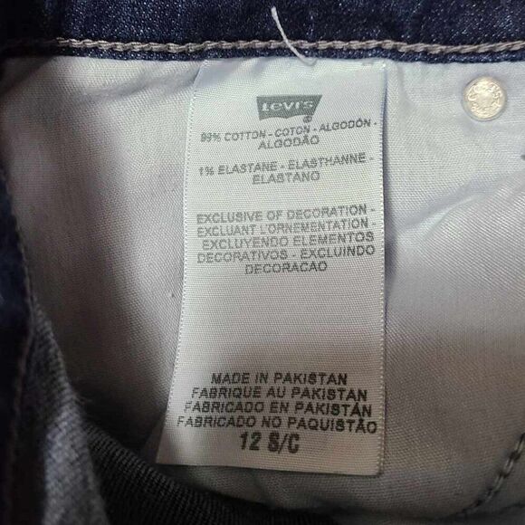 Levis Mid Rise Skinny Jeans size 12 - Picture 9 of 9